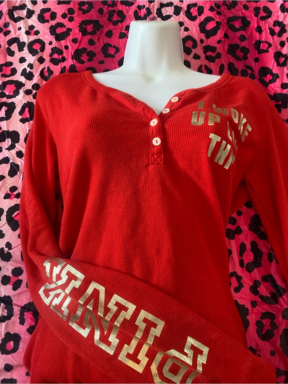 Victoria’s Secret Pink Woman’s Long Sleeve Size Large